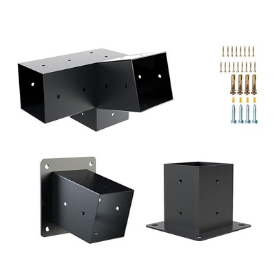 Pergola -Hardware -Kit 4x4 Pergola -Klammern Schräges Dach Wandhalterung