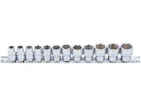 SteckschlüSselsatz Metrisch 3/8 Zoll, Kurz 8-19Mm 12-Teilig