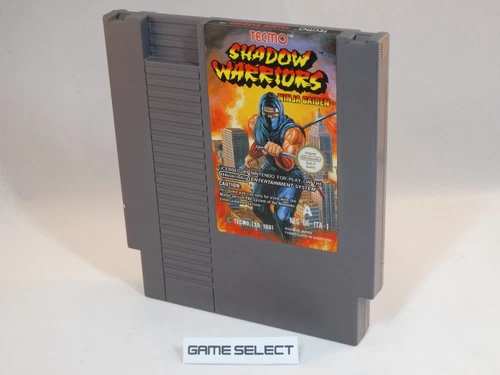 Shadow Warriors Ninja Gaiden Nintendo NES 8 Bit PAL A