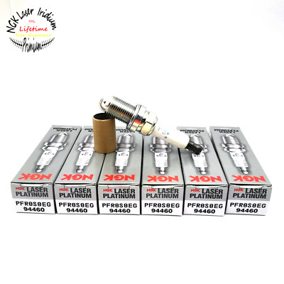 6x NGK Genuine Platinum Spark Plugs 94460 PFR8S8EG For Audi SQ5 2014-17 3.0L V6