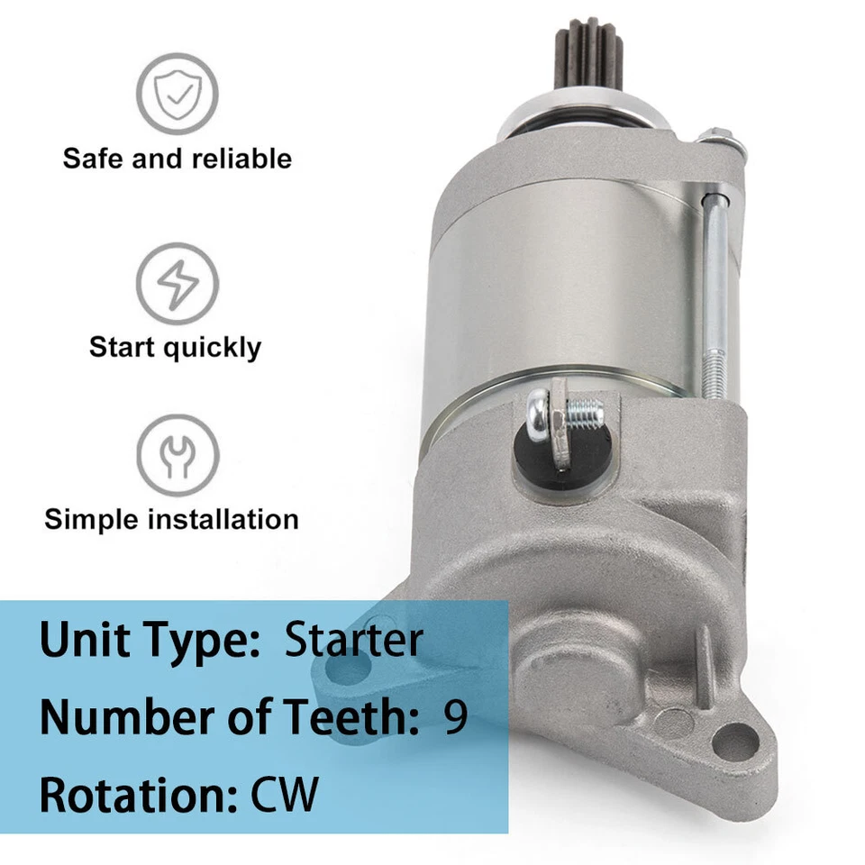 Стартерный двигатель для Yamaha WR450F WR450FW 2008 2009 2010 2012 2014 2015 449CC - Изображение 4 из 4