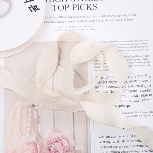 10 Yards Ribbon Gift Flower Handmade DIY Cake Decorations Ribbon Wedding Party - Picture 4 of 25