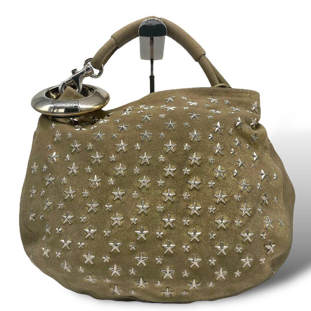 Authentic Jimmy Choo Sky Studded Bag Shoulder Star y2k Authentic Jimmy Choo Sky Studded Bag Shoulder Star y2k