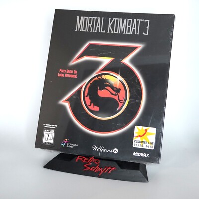 MORTAL KOMBAT 3 1996 | PC BIG BOX | CASE FRESH | SEALED