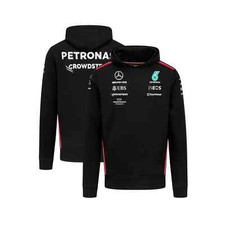 Mercedes AMG Formel 1 Team Herren Hoodie, F 1 Kapuzenpullover schwarz, XL
