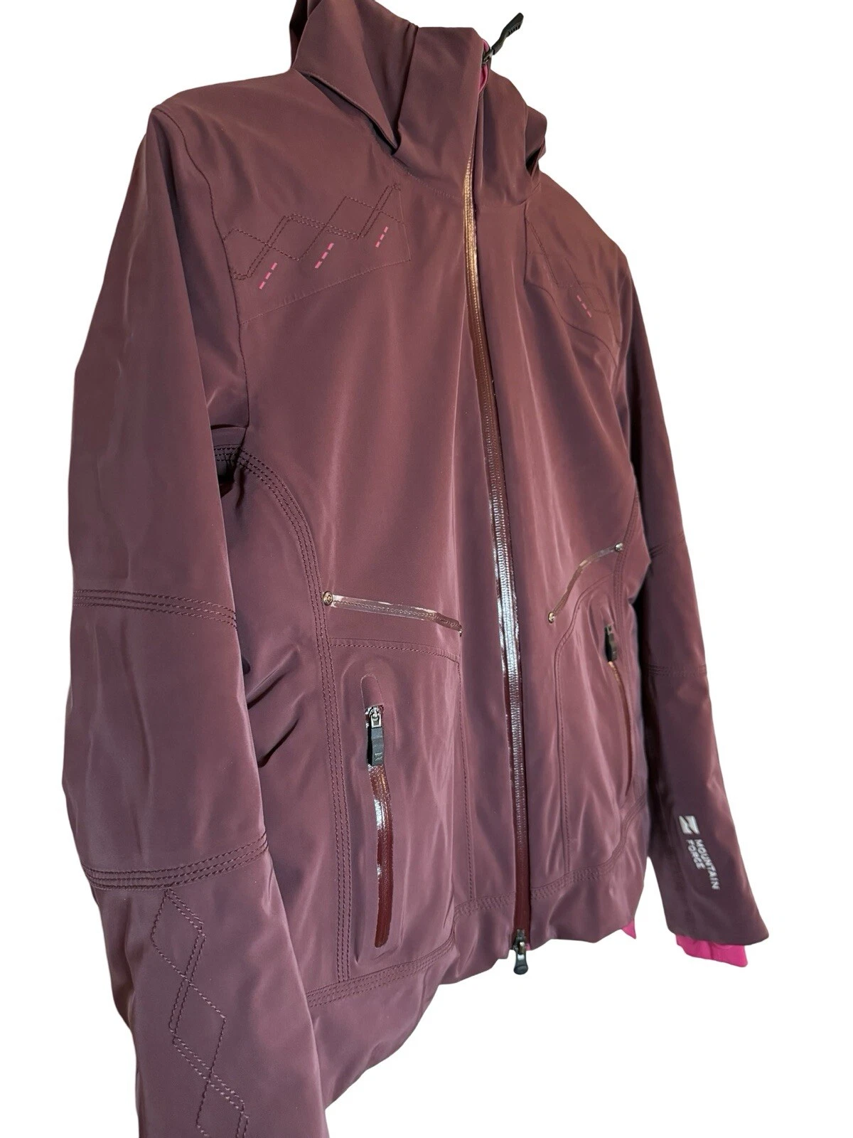 mountain-force rider water proof detach hood jacket