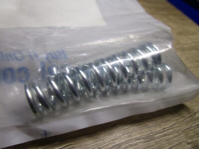 (2) 0.625''OD x 0.105'' Wire 2.375'' L #47 Hard Drawn MB Compression Spring