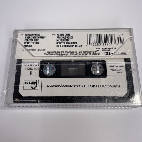 Swing Out Sister, Kaleidoscope World (Audio Cassette Tape, 1989) Precious Words - Picture 2 of 7