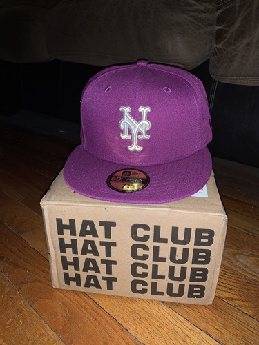 Buy hat club exclusive 7 58 Purple Mets 