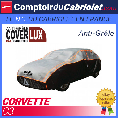 Bâche Corvette C3 Coverlux anti-grêle pour stationnement extérieur et hivernage
