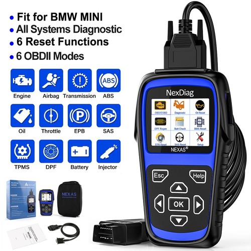 iCarsoft BMM V2.0 für BMW Mini OBD Diagnose Öl Service DPF EPB BMS Rückstellung