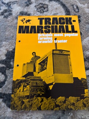 Track Marshall 56 75C 90 Crawler Tractor Brochure FCCA25
