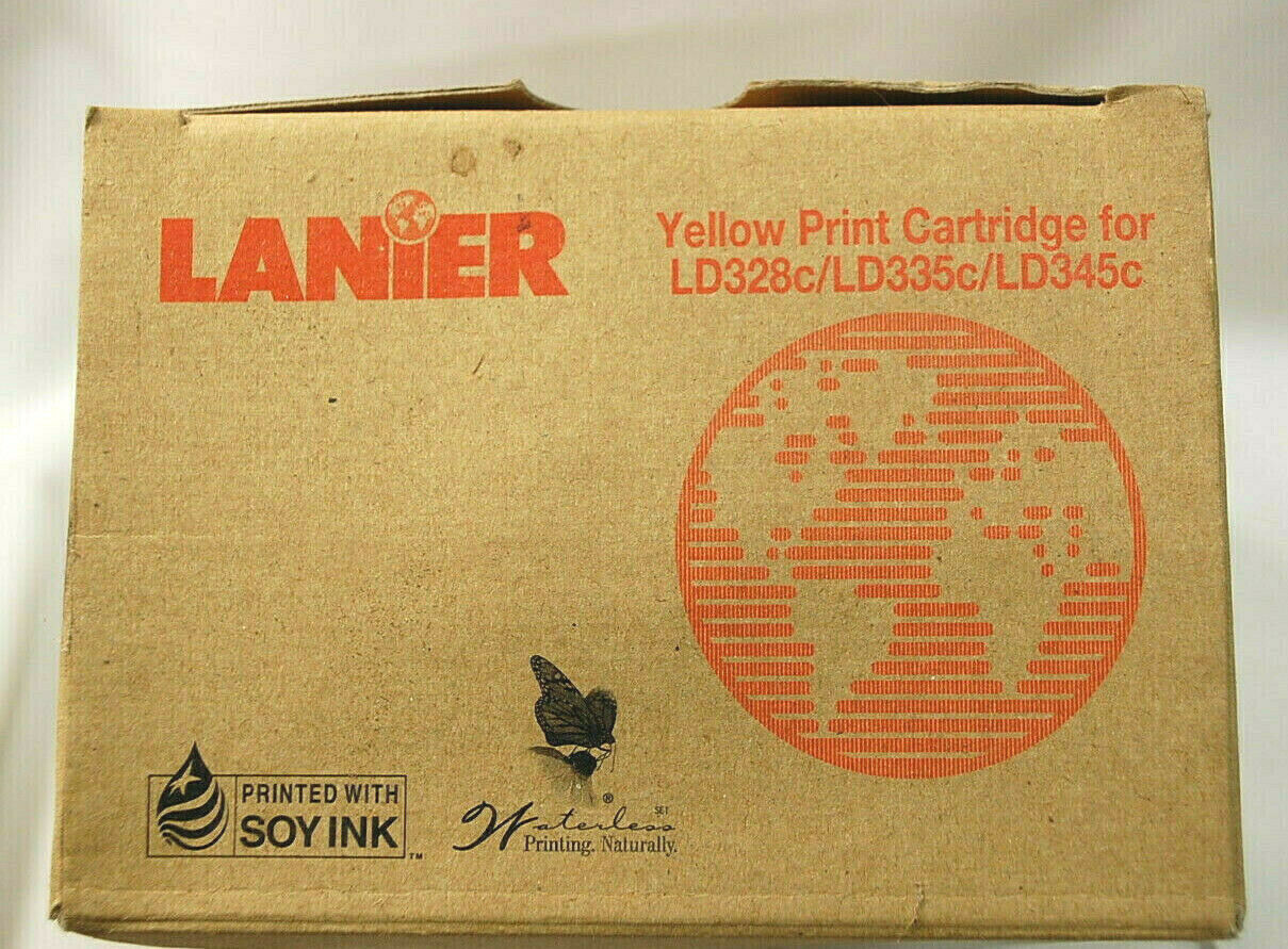 Lanier Ricoh Savin Yellow Toner Cartridge LD328c/LD335c/LD345c  4800288  S9030 