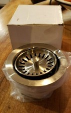 Highpoint Collection Brushed Stainless Finish Disposal Drain 3.5 Inches