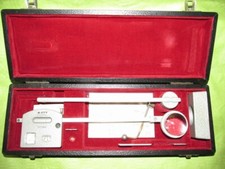 Altes, antikes Planimeter A. Ott 121363 mit Kasten