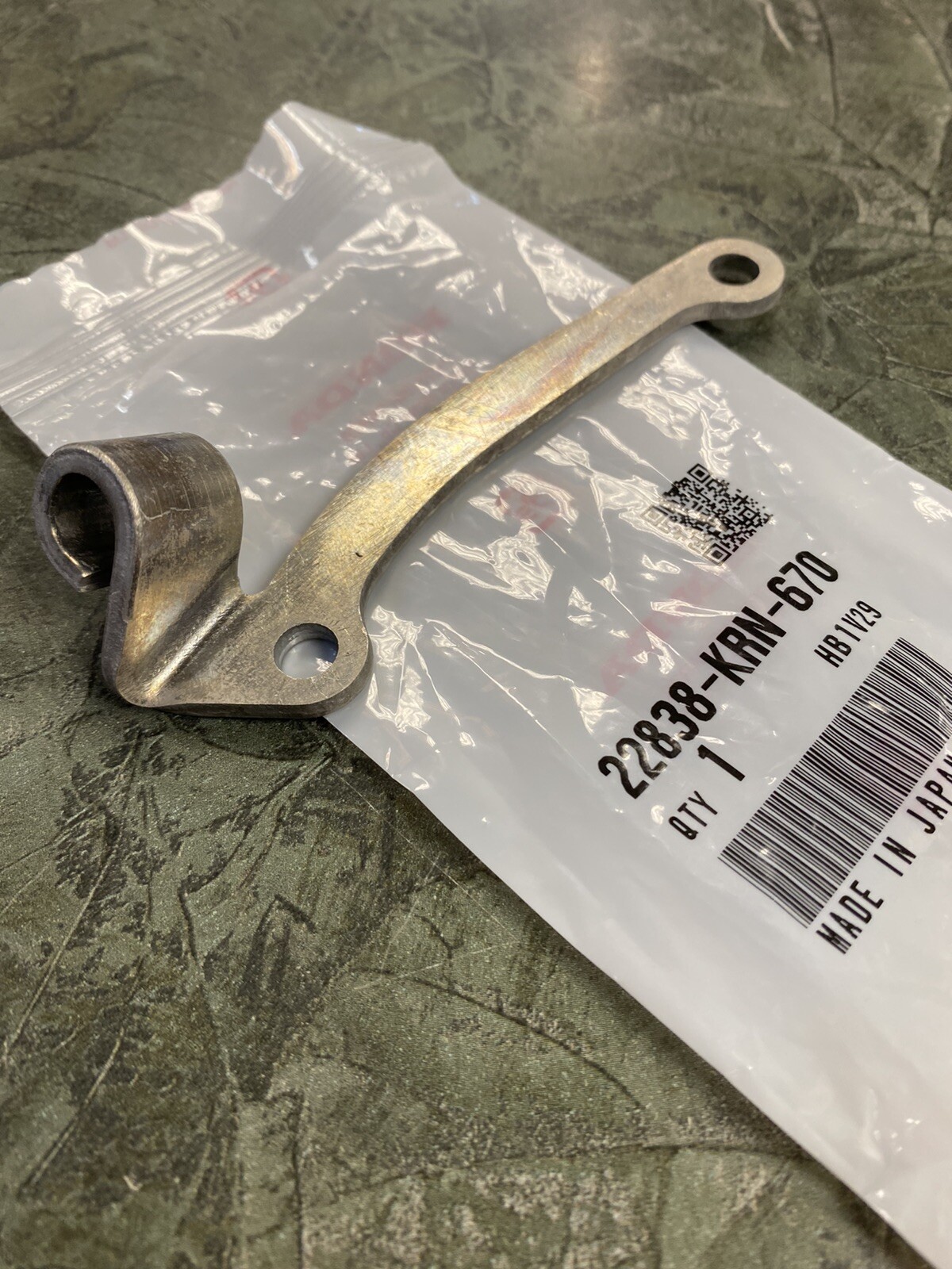 20042009 Honda CRF250R Clutch Cable Bracket Genuine OEM 22838KRN670