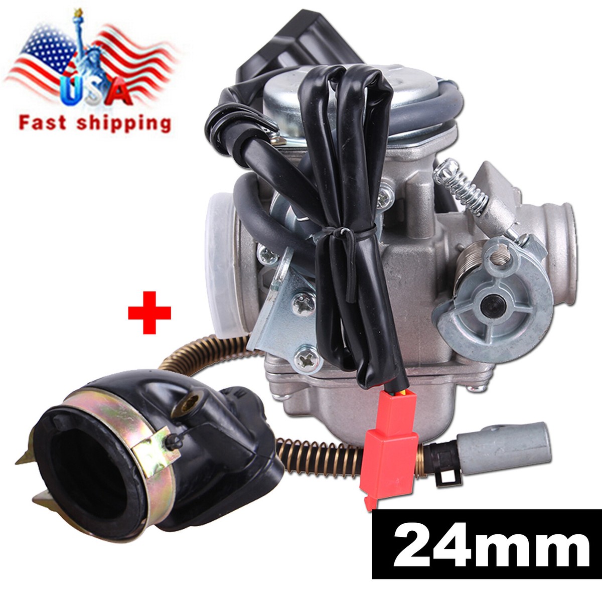 Pit Bike 125cc NEW INTAKE MANIFOLD PIPE 70CC 90CC 110CC 125CC ATV DIRT BIKE LIFAN SUNL KAZUMA E 50cc Bike - Foto 6