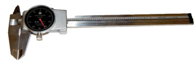 Brown & Sharpe-TESA 0-6'' x .001'' (Grad.) Model  ''6U'' DIAL-CAL Black Dial Caliper