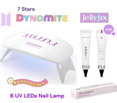 BTS Dynamite x LED Nail Lamp Jellymix Jellyfix Nail Art Official