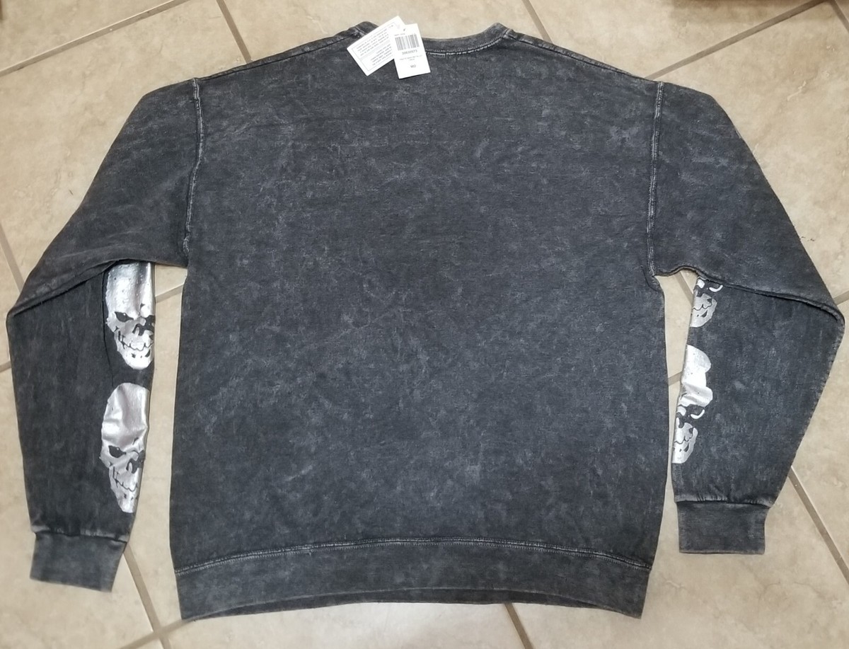 Death Note Misa Amane Metallic Dark Wash Crewneck Sweatshirt