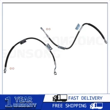 Sunsong Front Left Front Right 2x Brake Line Brake Hose For Chevrolet 1999~2002