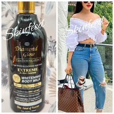 GCC DIAMOND GLOW WHITENING BODY MILK WITH Carrot Oil  VIT A,K,E 500mlx1      