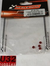 Scaleauto SC-8170F Holder H 1.5Mm Red Aluminum Hexagonal Head