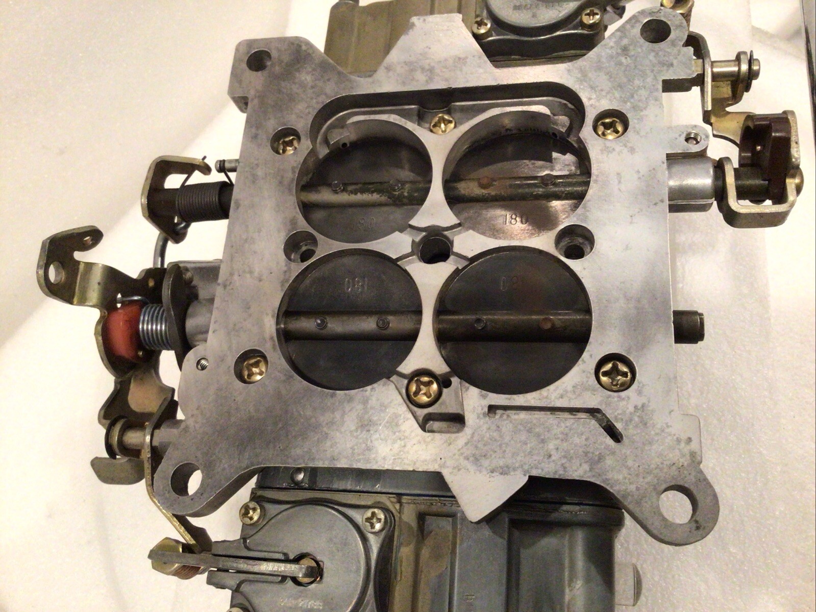 Holley 850 cfm Double Pumper 4 Barrel Carburetor 6R5533B & 11180 | eBay