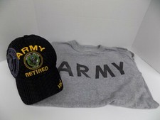 U.S. ARMY Hat Military ARMY RETIRED Official Licensed Baseball Cap- Black