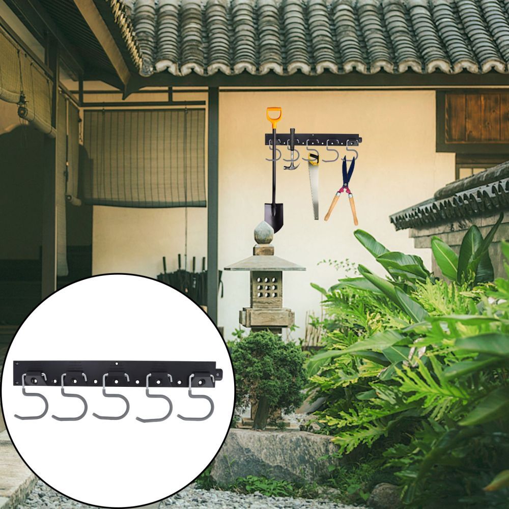 Supporto scopa strumento da giardino organizzatore scopa da parete scaffale