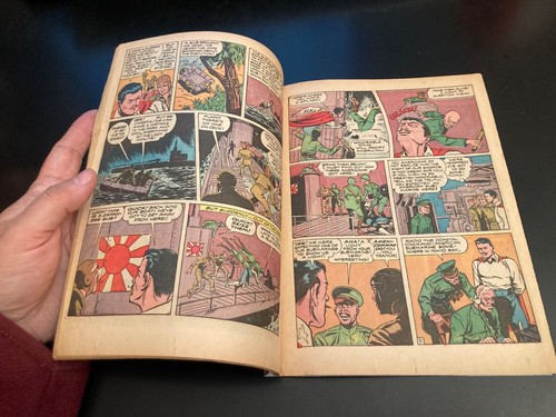 Lot of *3* Very Early ACTION COMICS! #58,68,71 (1943/44) Coverless—Replica Cvrs! - Picture 12 of 24