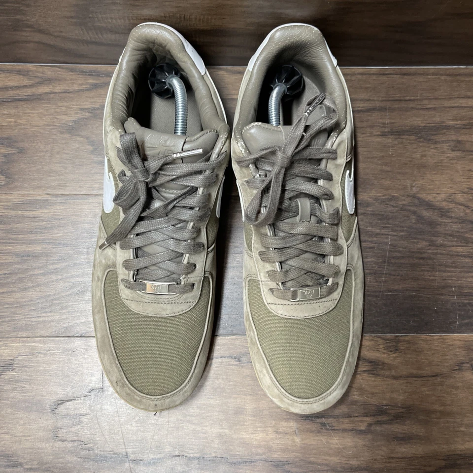 耐克 Air Force 1 Supreme Wp 低帮棕色 3333884-211 尺码 11.5(缺少外底) — 第 4/4 张图片