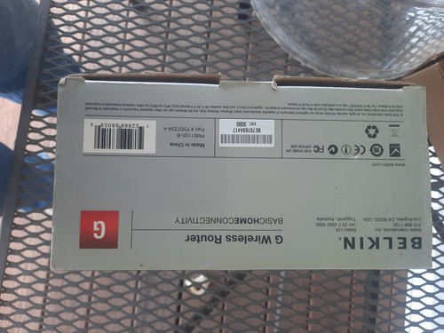 Belkin G WIRELESS ROUTER In Box - Simple Setup With Instructions - Afbeelding 6 van 11