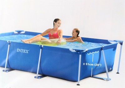 INTEX Rectangular Frame Pool - Aufstellpool versch. Größen   NEU & OVP   
