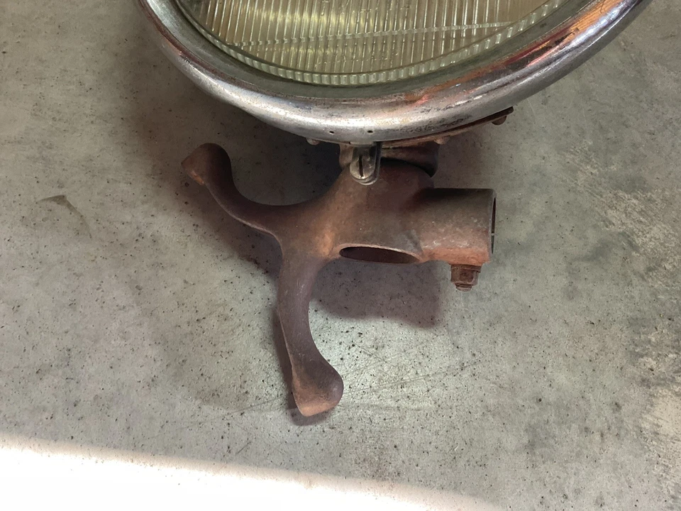 Винтажная фара Marmon Motor Car с кронштейном редкая фара Marmon Motor Company - Изображение 4 из 4