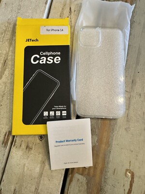 NEW Open box Jetech cellphone case iphone 14 clear smartphone Accessory