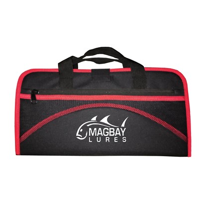Custom 25 Pocket Jig Bag for 25 Lures Red Australia