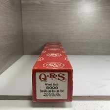 QRS Word Roll "TOO-RA-LOO-RA-LOO-RA " Frank Milne 8000 Player Piano Roll