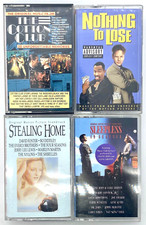 Movie Soundtrack Cassette Tapes Lot of 4 80's  90's Film Music