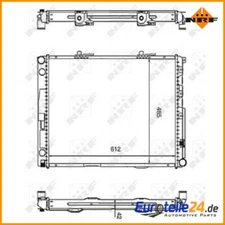 Radiator, engine cooling easy fit NRF 58253 for Mercedes-Benz