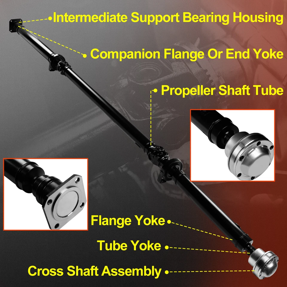 Rear Driveshaft Prop Shaft Assembly for Ford Flex 09-18 Lincoln MKT AWD 936-848 - Image 2 of 4