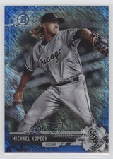 2017 Bowman Chrome Prospects Blue Shimmer Refractor Michael Kopech #BCP116 s3g