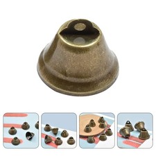 100 Pcs Decorative Bell Pendant Diy Bells Ornament Craft Hanging
