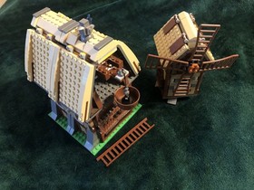 Lego Castle Kingdoms 7189 Mill Village Raid Barn & Windmill