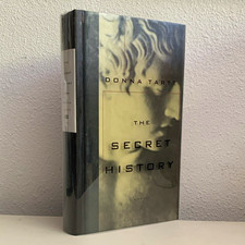 Product Image: The Secret History by Donna Tartt Hardcover DJ Knopf 8th Printing 1992 Signed