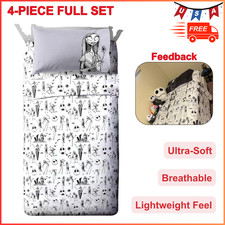 Disney Nightmare Before Christmas Gothic Romance Full Sheet Set - 4 Piece Set