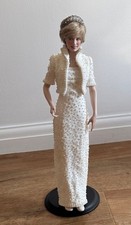 porcelain doll Diana Princess Of Wales Franklin Mint