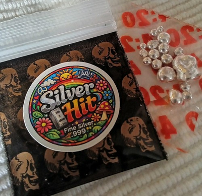 #ad 1 GRAM SILVER HITS: One Gram .999 Silver Shot✌️ $5.00