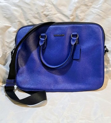 Coach Liam Compact Brief Bag in Sport Blue