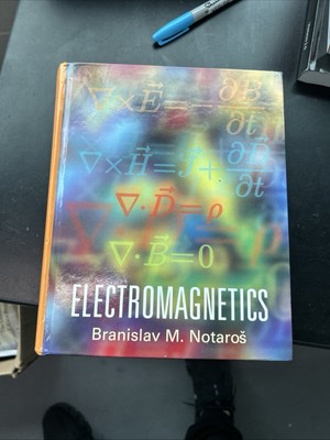 Electromagnetics by Branislav Notaros (2010, Hardcover)
